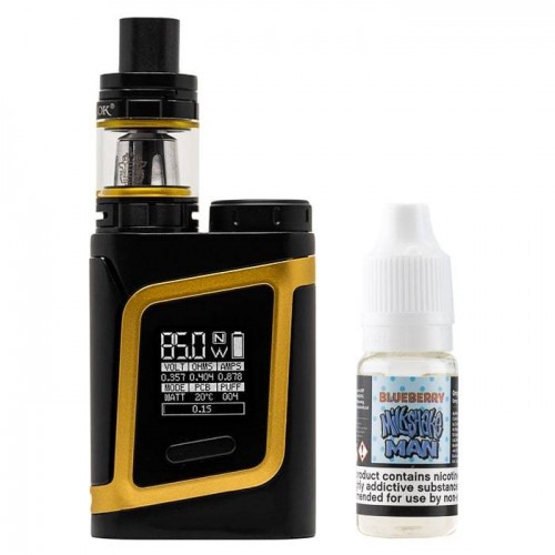 Smok Alien Mini AL85 Kit And Blueberry Milksh...