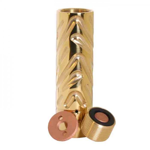 RNV Designs - Katana Mechanical Mod - Vaping Outlaws Zane RDA Brass Bundle