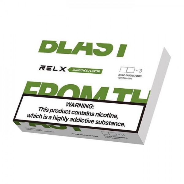 RELX Replacement 2ml Pods x 3