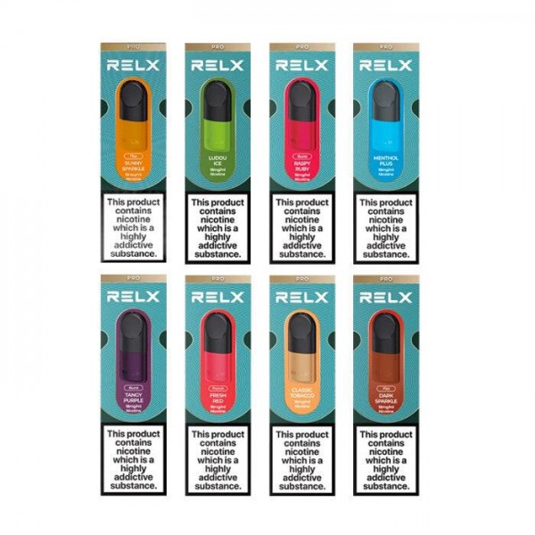 RELX Pod Pro Replacement 2ml Pods x 2