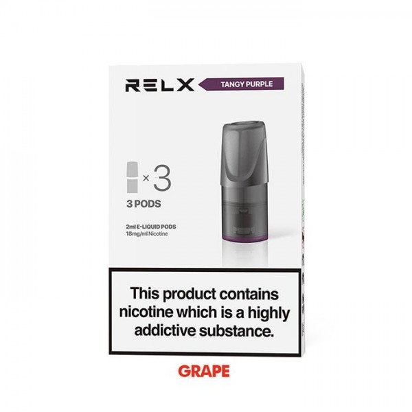 RELX Replacement 2ml Pods x 3