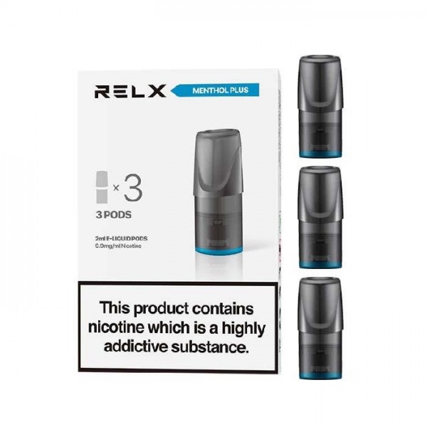 RELX Replacement 2ml Pods x 3