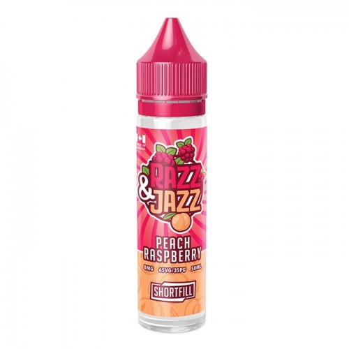 Razz & Jazz – Peach Raspberry 50ml Shor...