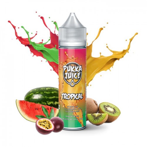 Pukka Juice - Tropical 50ml Short Fill E-Liqu...