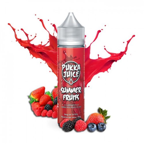 Pukka Juice - Summer Fruits 50ml Short Fill E...