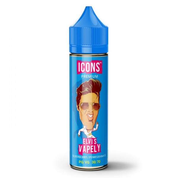 Pro-Vape Liquids - Icons - Elvis Vapely 50ml Short Fill E-Liquid