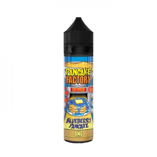 Pancake Factory E-Liquids - Blueberry Pancake 50ML Short Fill E-liquid