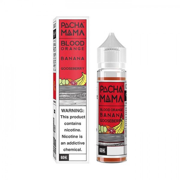 Pachamama Blood Orange Banana 50ml Short Fill E-Liquid