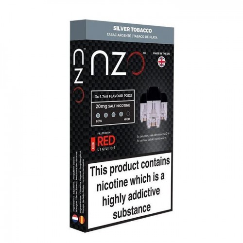 NZO Silver Tobacco Pods