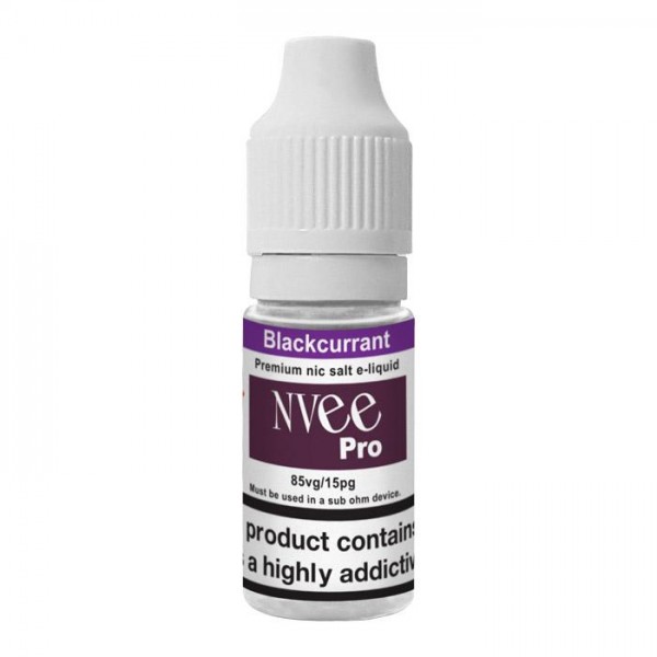 NVee Pro - Blackcurrant Nic Salt 10ml E-Liquid