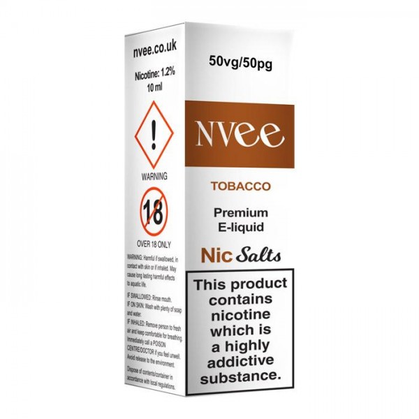 NVee - Tobacco Nic Salt 10ml E-Liquid