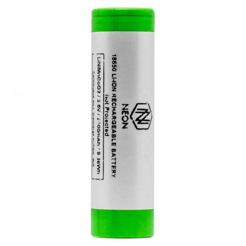 Neon 18650 2600mAh Battery