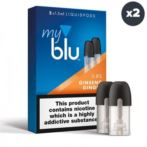 Myblu Liquid Replacement Pods - Ginseng Ginge...