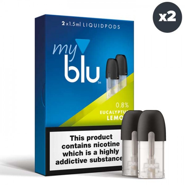 Myblu Liquid Replacement Pods - Eucalyptus Lemon