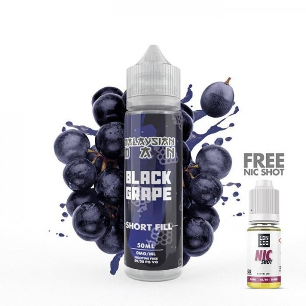 Malaysian Man - Black Grape E-Liquid