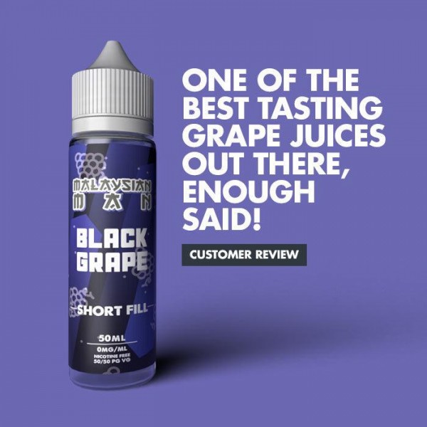 Malaysian Man - Black Grape E-Liquid