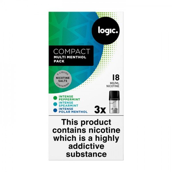 Logic Compact - Intense Menthol Multi Pod Pack