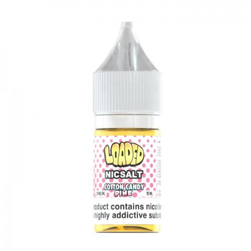 Loaded Pink Cotton Candy 10ml Nic Salt E-Liqu...