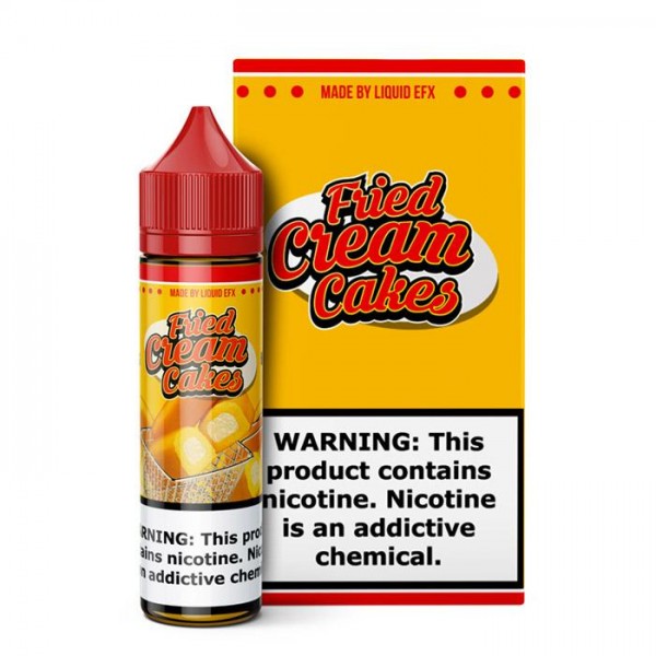 Liquid EFX - Fried Cream Cakes 50ml Short Fill E-Liquid