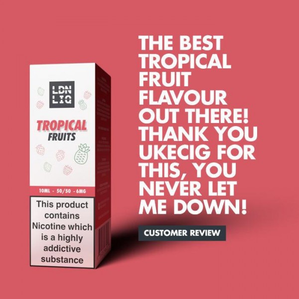 LDN LIQ Tropical Fruits 10ml E-Liquid