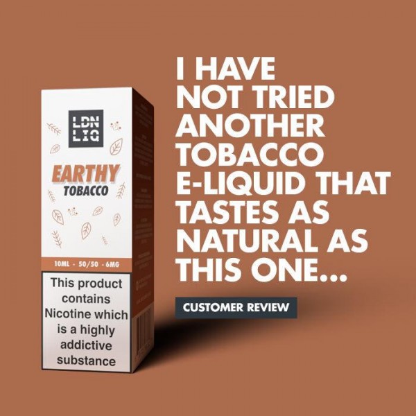 LDN LIQ Earthy Tobacco 10ml E-Liquid