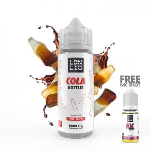 LDN LIQ Cola Bottles 100ml Short Fill E-Liqui...