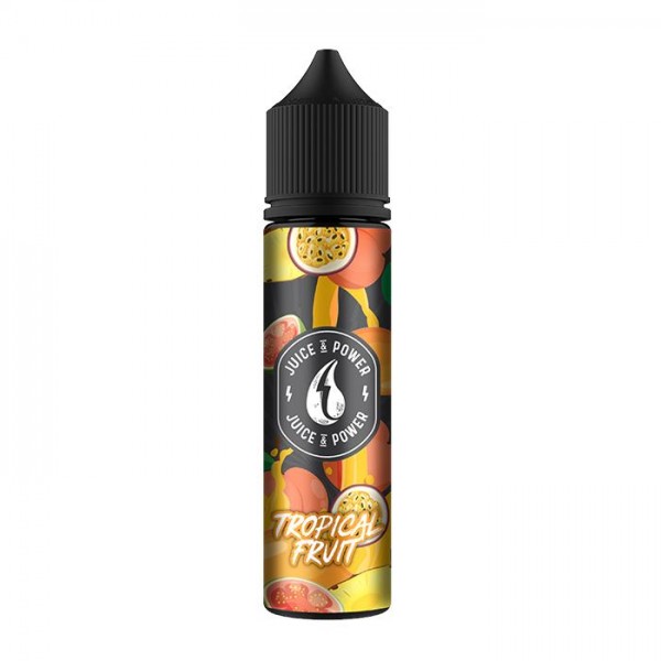 Juice N Power Tropical Fruit 50ml Short Fill E-liquid