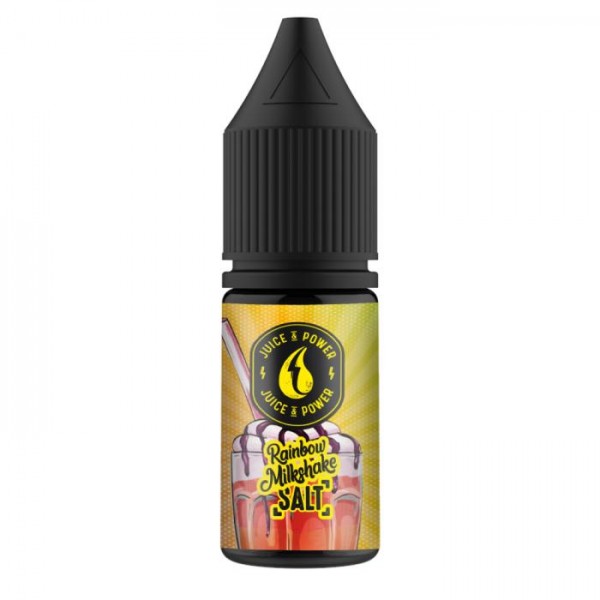 Juice N Power Rainbow Milkshake 10ml Nic Salt