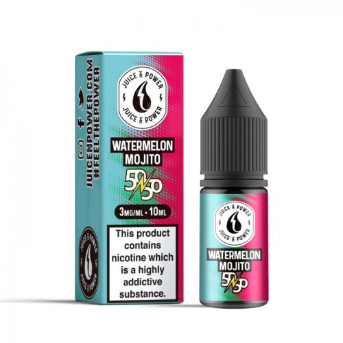 Juice N Power 50/50 Watermelon Mojito 10ml