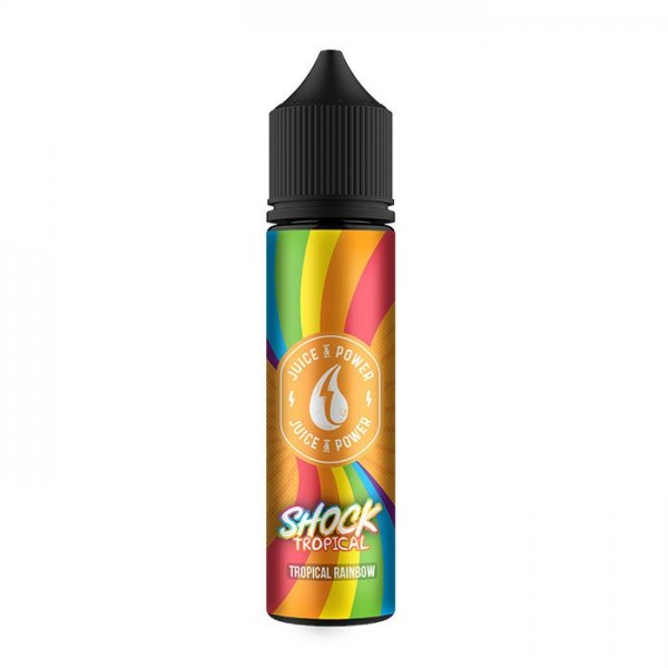 Juice N Power - Shock Series - Shock Tropical - 50ml Short Fill E-Liquid