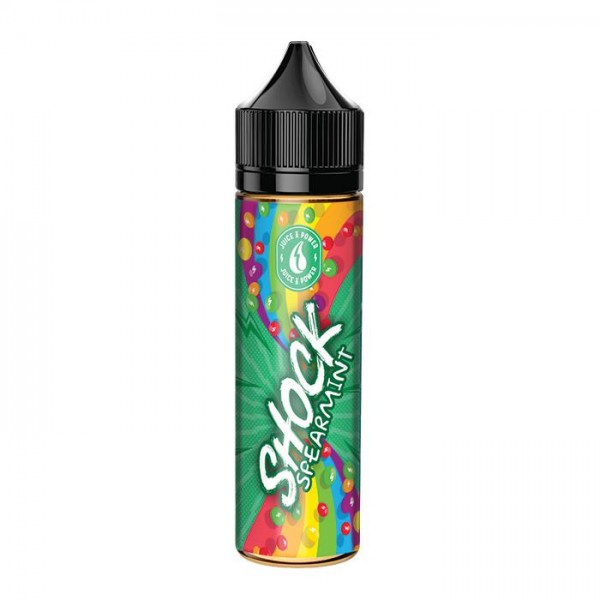 Juice N Power - Shock Series - Shock Spearmint - 50ml Short Fill E-Liquid