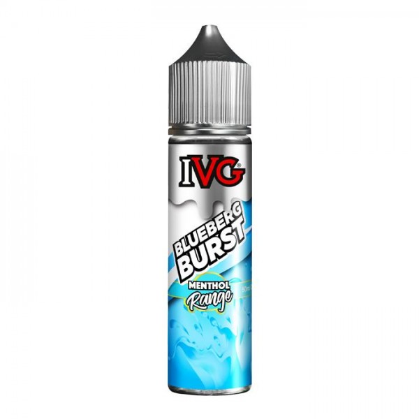 IVG Menthol Blueberg Burst 50ml Short Fill E-Liquid