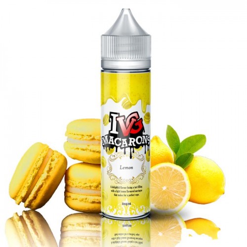 IVG Macarons Lemon 50ml Short Fill E-Liquid