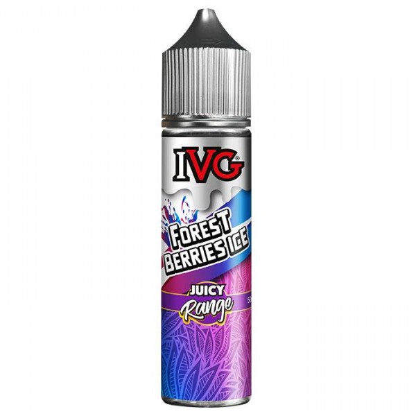 IVG Juicy Range - Forest Berries Ice 50ml Shortfill E-Liquid