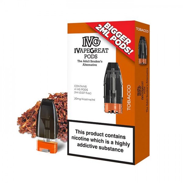 IVG Closed Pod System Tobacco Disposable Pods