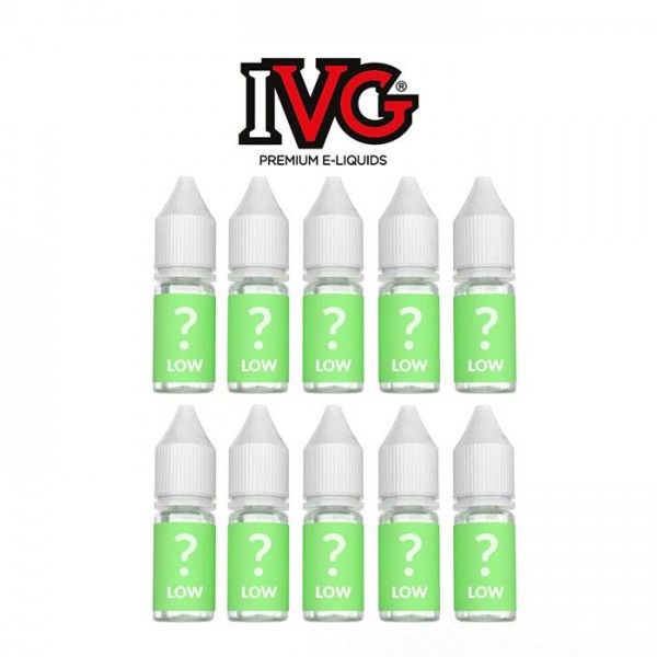 IVG 10x10ml Mystery Bundle - Low Strength