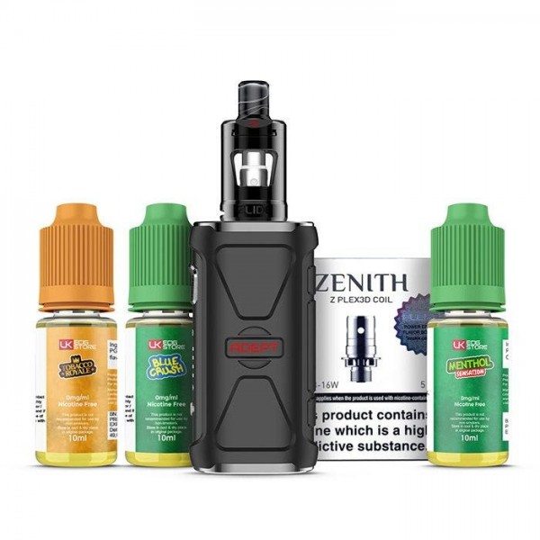 Innokin Adept Zlide Vape Kit Bundle + FREE Merchandise Pack