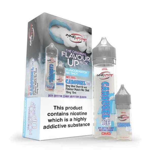 Innevape Carousel Ice Flavour Up 50ml Short Fill E-Liquid