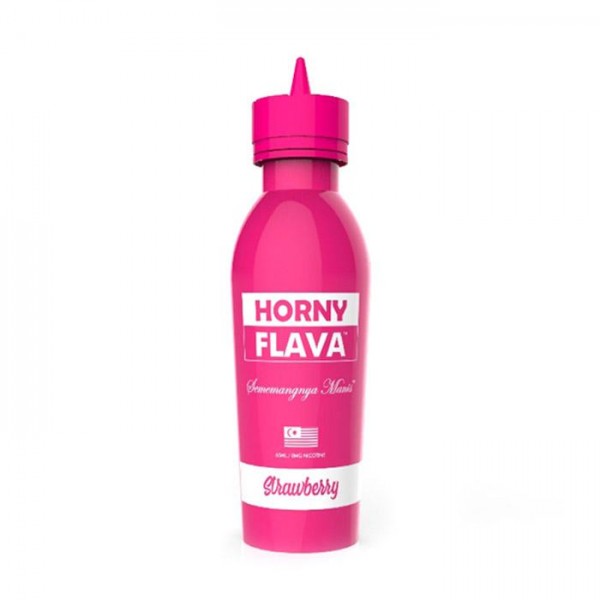 Horny Flava E-Liquids - Strawberry 65ML Short Fill E-liquid