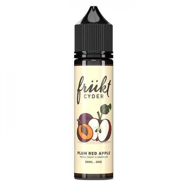 Frukt Cyder E-liquid - Plum Red Apple 50ml Short Fill