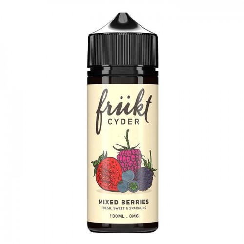 Frukt Cyder E-liquid - Mixed Berries 100ml Sh...