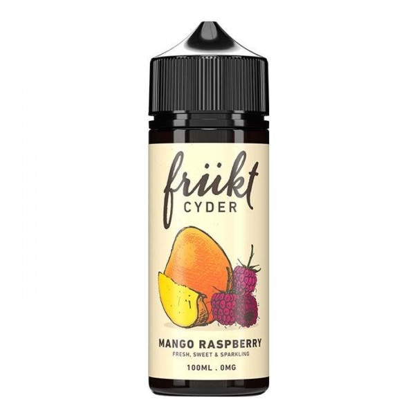 Frukt Cyder E-liquid - Mango Raspberry 100ml Short Fill