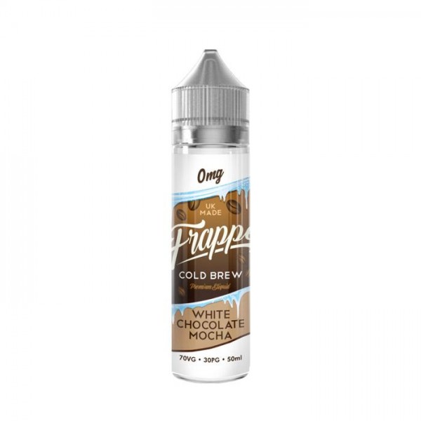 Frappe E-Liquids - White Chocolate Mocha 50ML Short Fill E-liquid