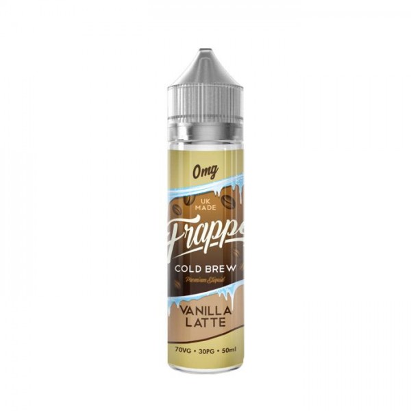 Frappe E-Liquids - Vanilla Latte 50ML Short Fill E-liquid