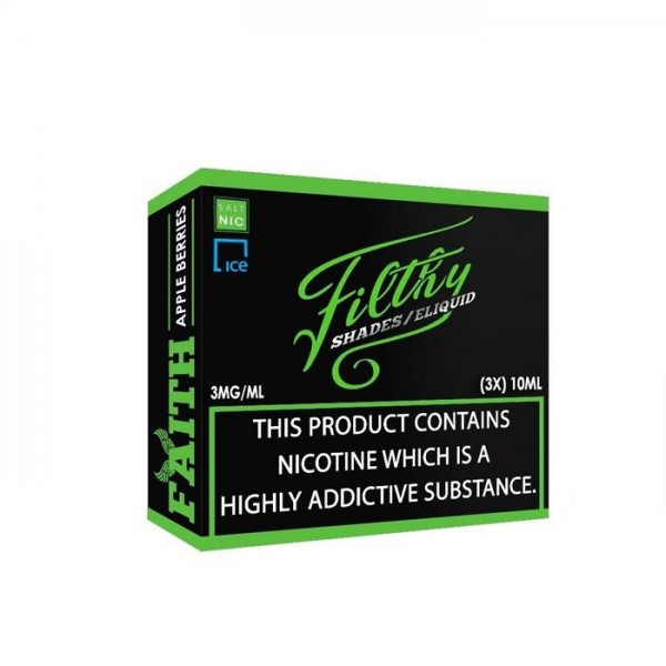 Filthy Shades - Faith 3 x 10ml E-Liquid