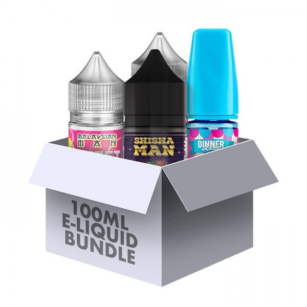 Exclusive 100ml Mystery E-Liquid Bundle (4 x 25ml)