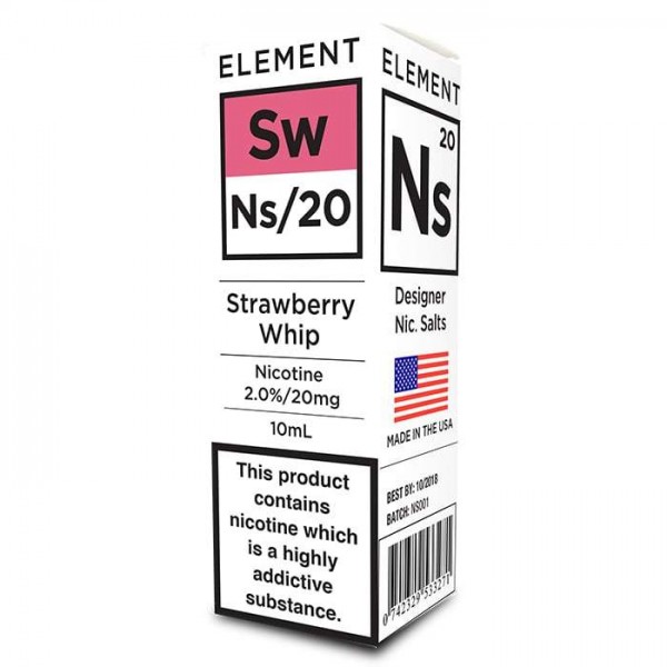 Element NS20 Series - Strawberry Whip E-Liquid