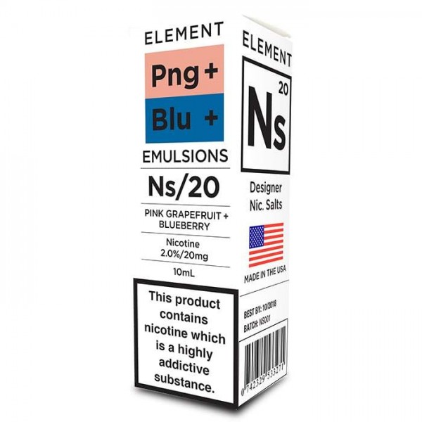 Element NS20 Series - Pink Grapefruit + Blueberry E-Liquid