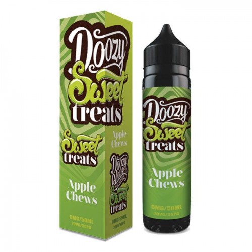 Doozy Vape Sweet Treats - Apple Chews 50ml Sh...