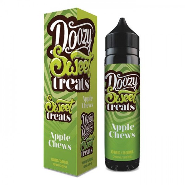 Doozy Vape Sweet Treats - Apple Chews 50ml Short Fill E-Liquid